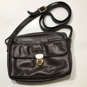 Perlina New York Leather Crossbody Bag